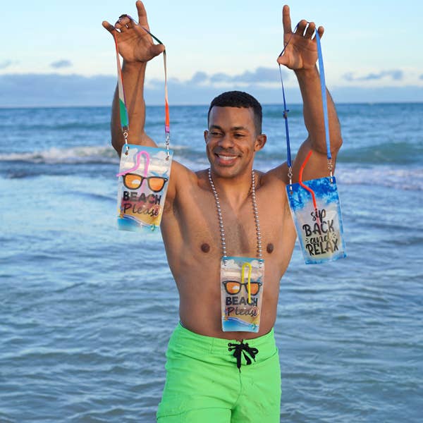 NeckSip – Großhandel Strandzubehör – Strand Please — tragbare Getränkebeutel (12 oz | 2 Stück)39