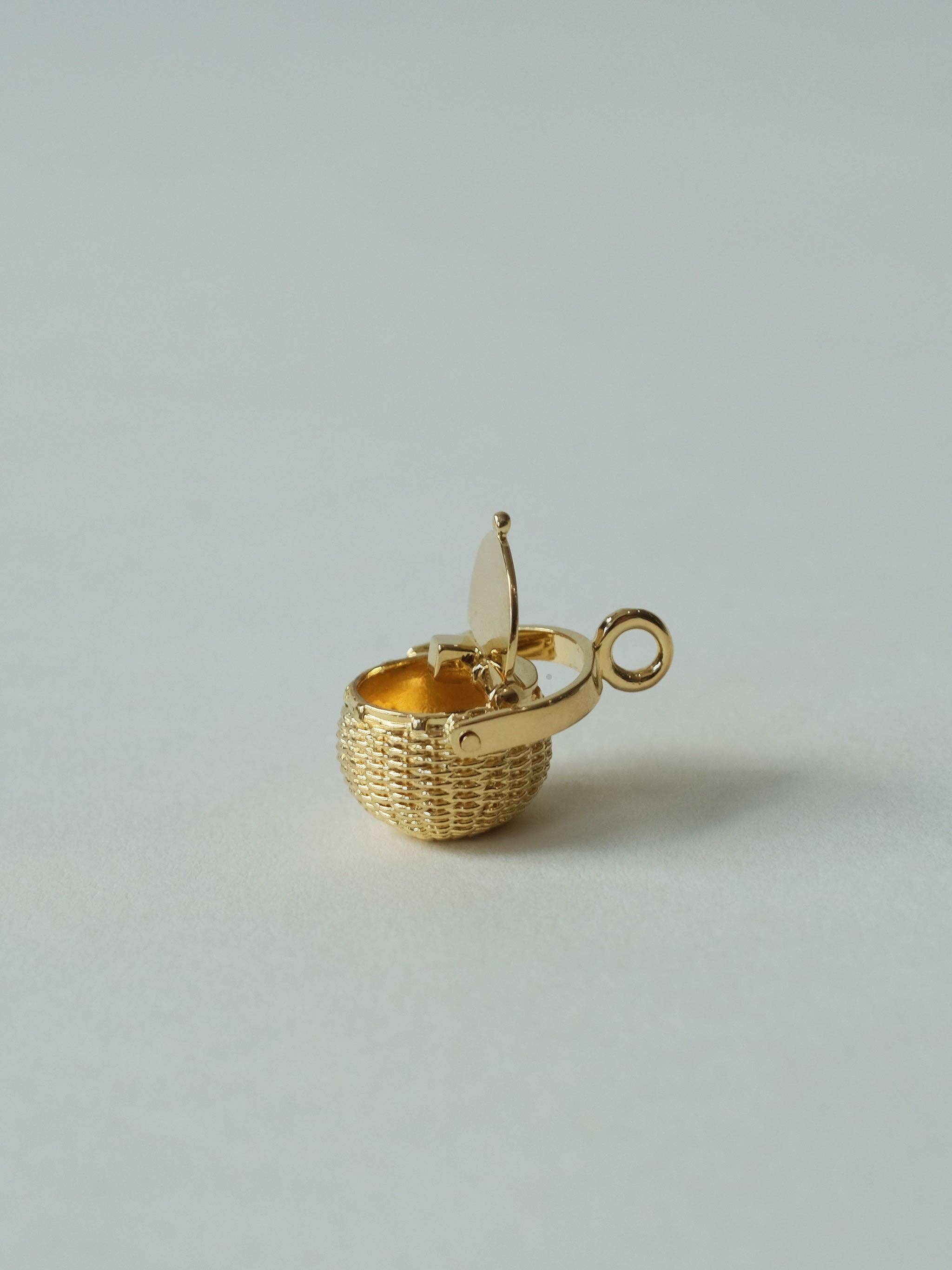 I Like It Here Club - Wholesale Individual Charm/Pendant - Birkin Basket Charm1