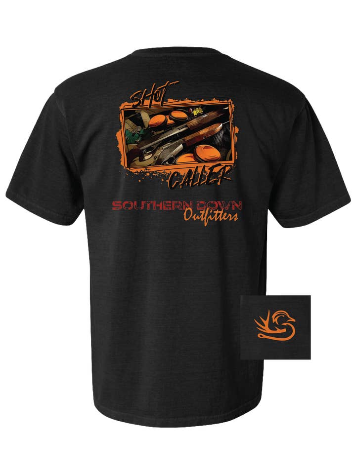 Shot Caller Tee for wholesale by Southern Down Outfitters