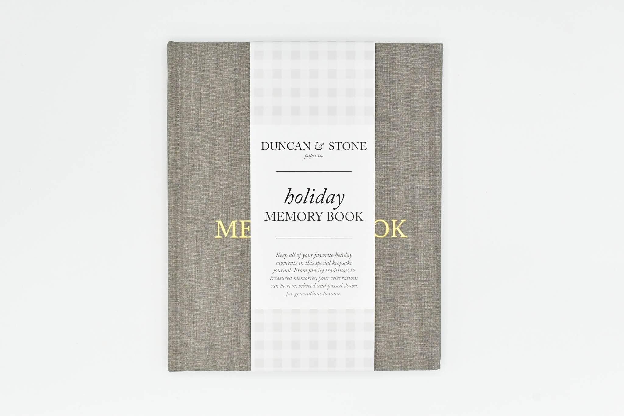 Duncan & Stone Paper Co. - Wholesale Memory Book - Kids & Baby - Holiday Memory Book & Family Keepsake | Christmas Gift10