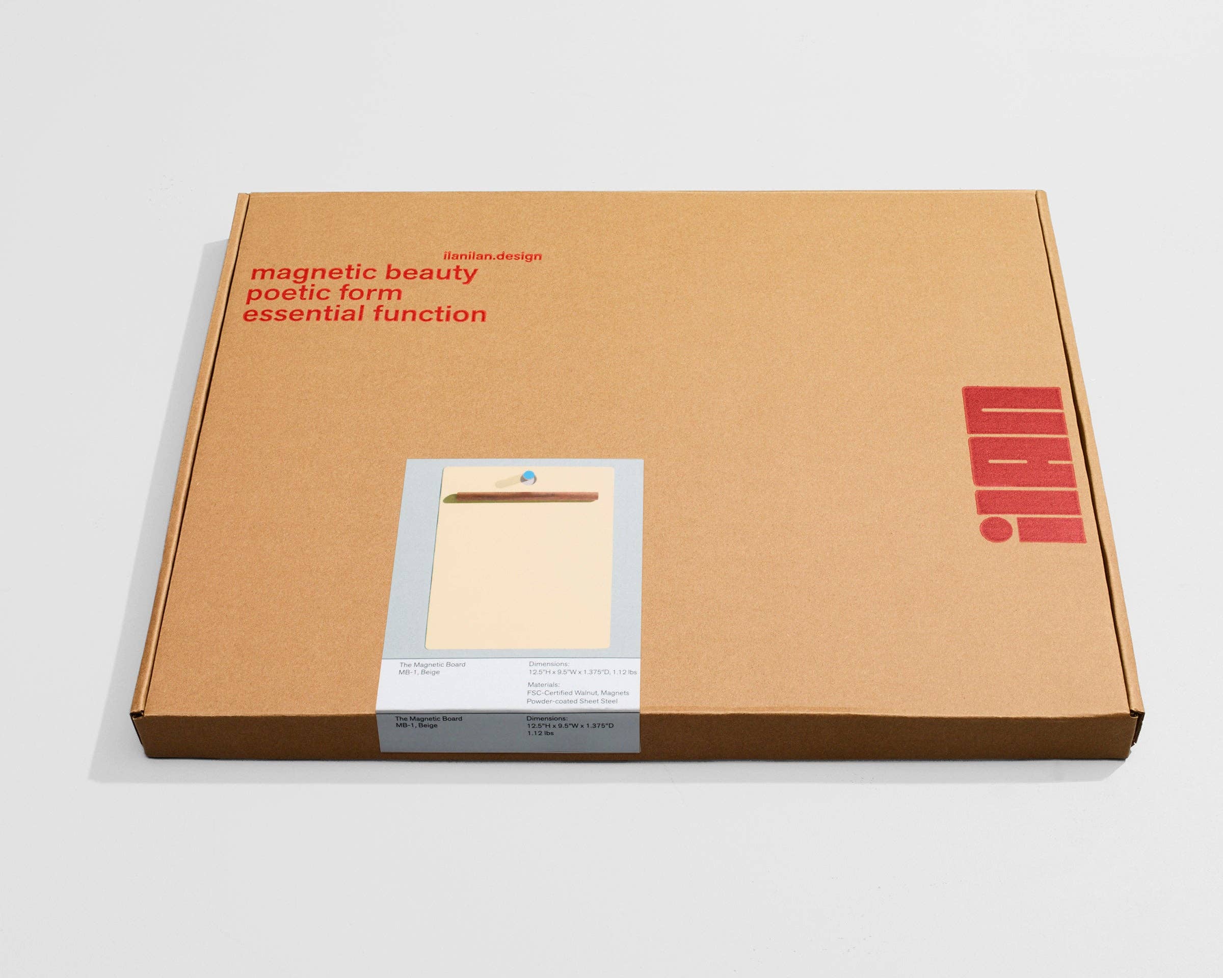 ilan - Wholesale Clipboard - 13-the magnetic clipboard - MB-1, beige7