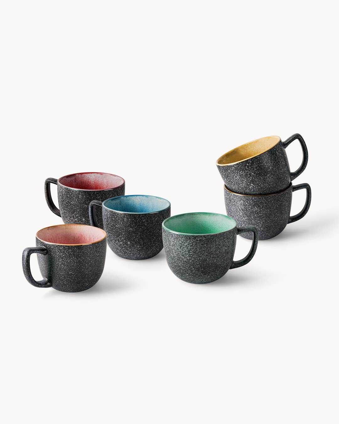 MIAMIO – wholesale Coffee mug – 6-piece coffee cup set - Las Palmitas Collection0