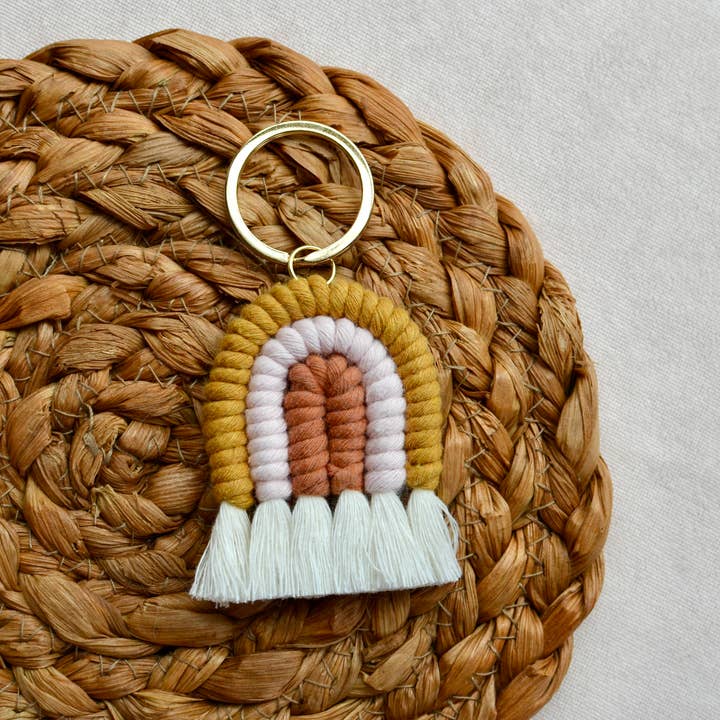 The Twistery – wholesale Keychain – Women's – Rainbow Keychain- Ring2