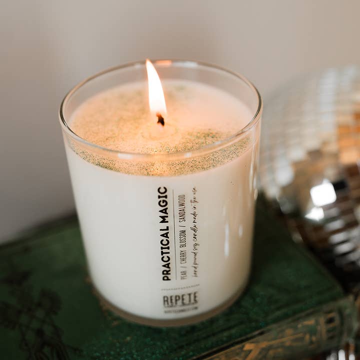 Practical Magic Soy Candle for wholesale by RePete Candles