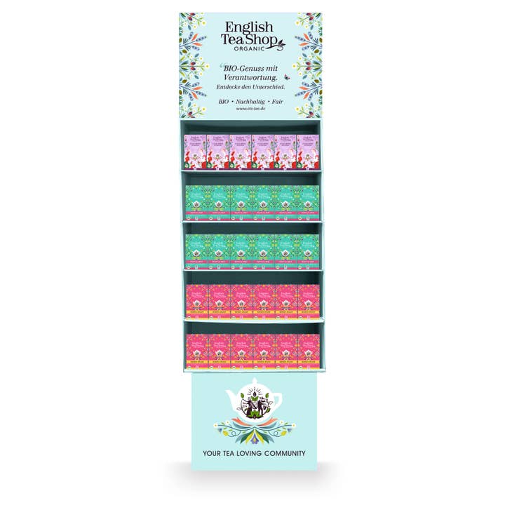 English Tea Shop - Expositor de té surtido: tés de verano y cold brew, triple para venta al por mayor de Royal Nature GmbH & Co. KG - English Tea Shop Germany