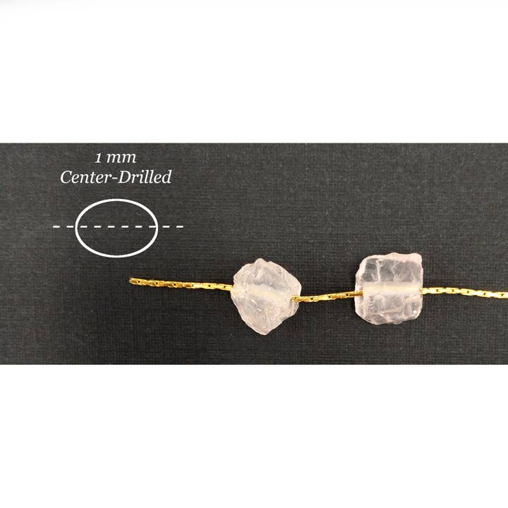 UBNY Collection - Wholesale Individual charm/pendant - Natural Rose Quartz Gemstone Beads • Birthstone for Jewelry2