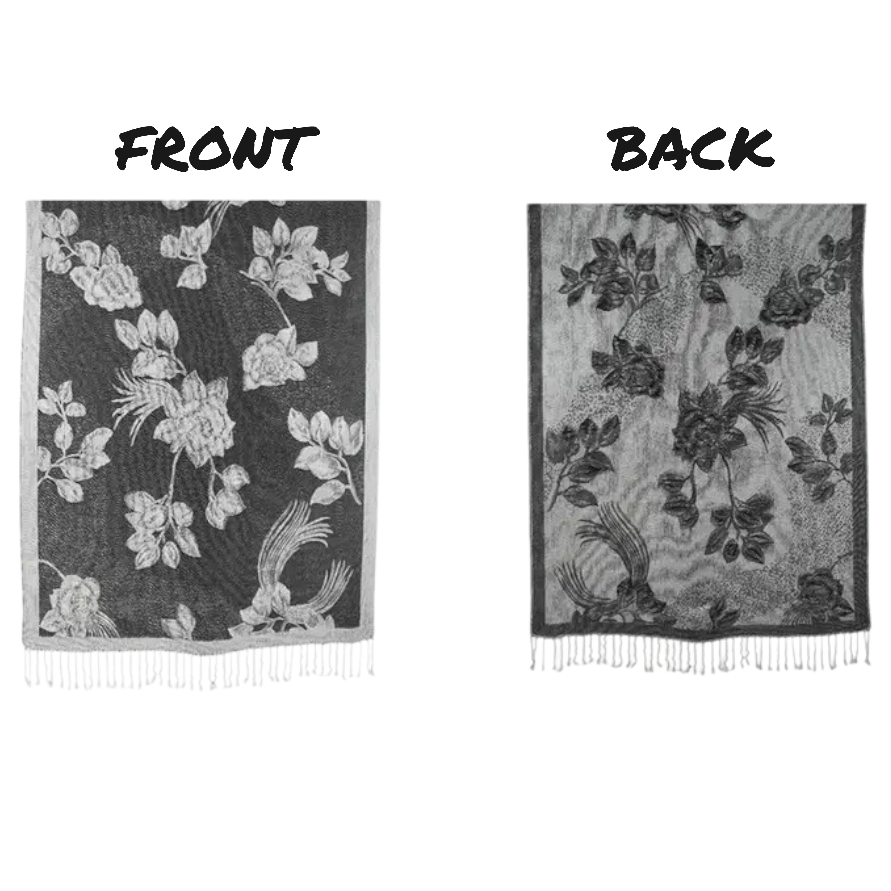 TAPA fashion – wholesale Wrap – Women's – Rose Pashmina RP2025. (12pc)44