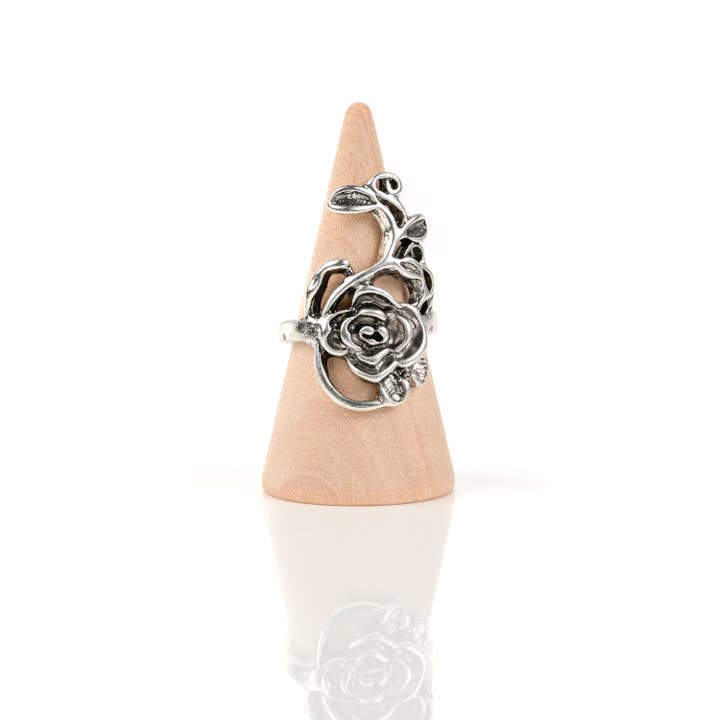 Henna Shoppe - Wholesale Cocktail/Statement Ring - Rose Ring5