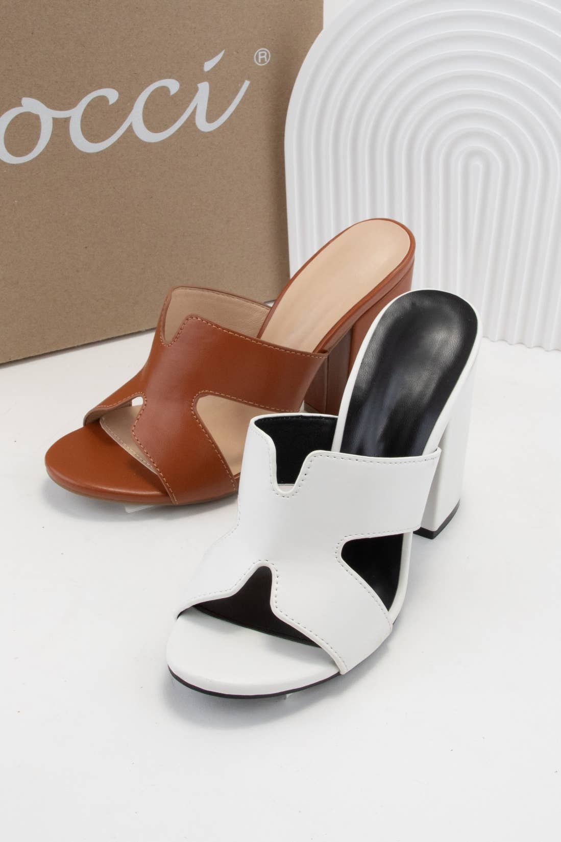 CCOCCI – wholesale High heels – Women’s – AVILA-79 H CUT OUT UPPER BLOCK HEEL HIGH HEELS2