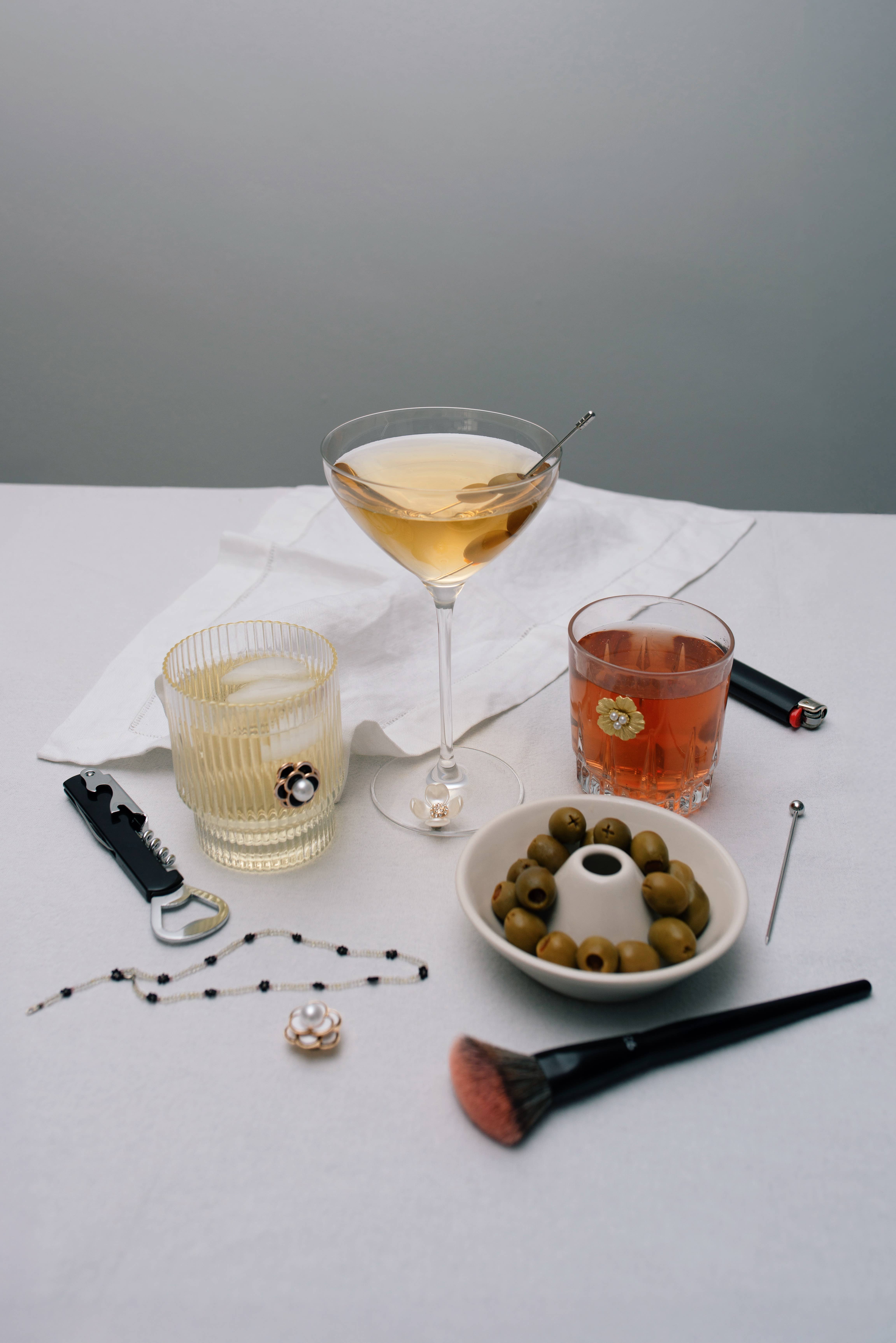 Drink Gems - Wholesale Wine/Cocktail Glass Markers - PEARLS OF WISDOM, Magnetic Drinkware Accessories, Drink Gems4