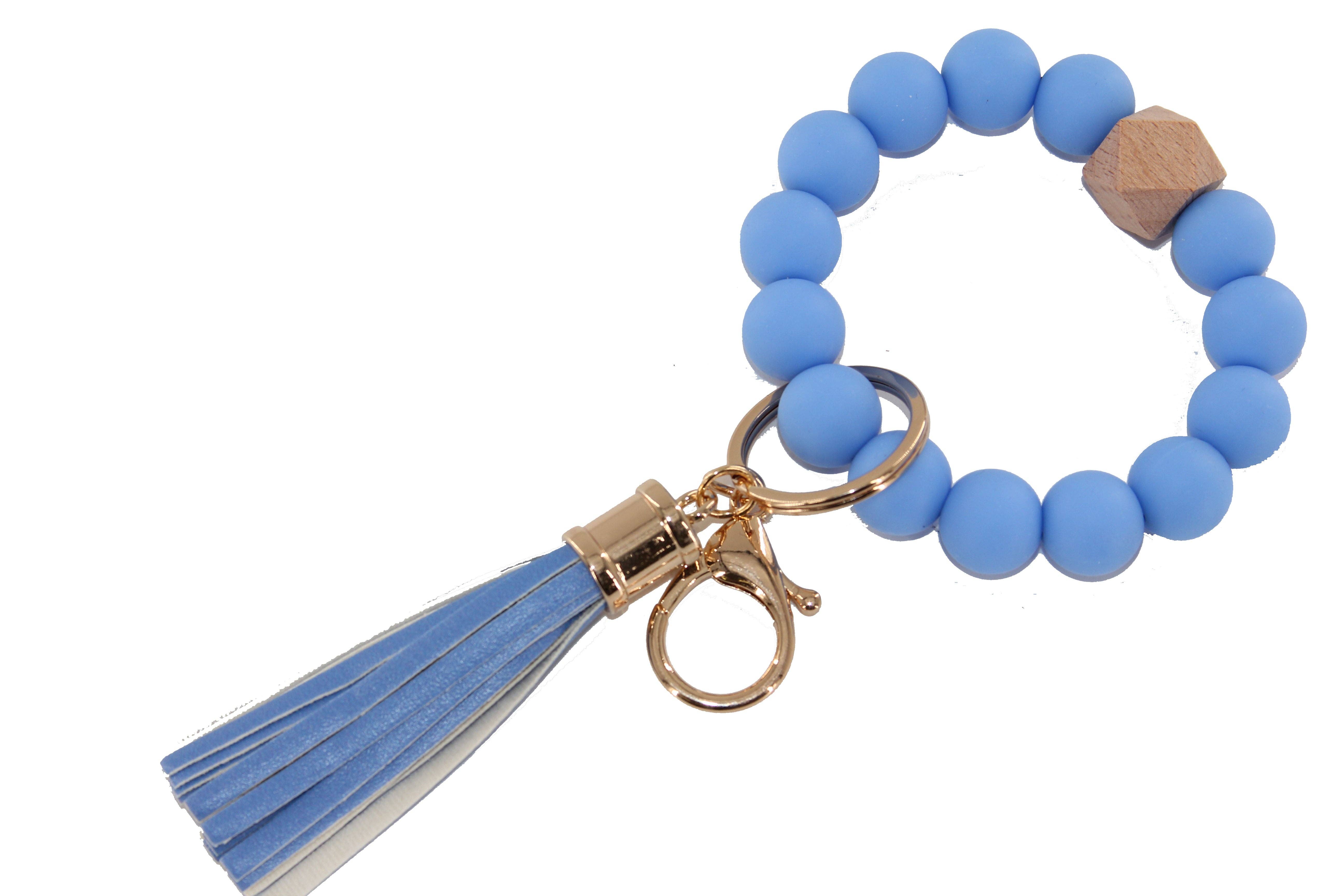 MiMi Wholesale - Vente Bracelets porte-clés - Porte-clés/bracelet porte-clés en silicone perlé BB139x1255