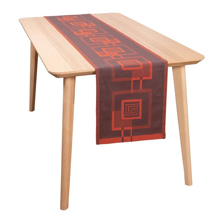 KAF Home - Wholesale Table Runner - Frank Lloyd Wright - 100% Cotton Jacquard Table Runner
