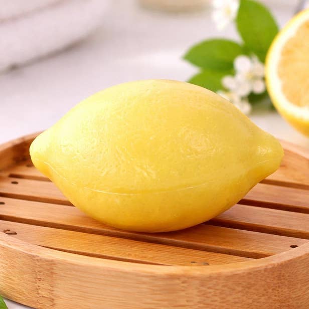 125 g französische Seife in Zitronenform für den Großhandel von French Soap Wholesale