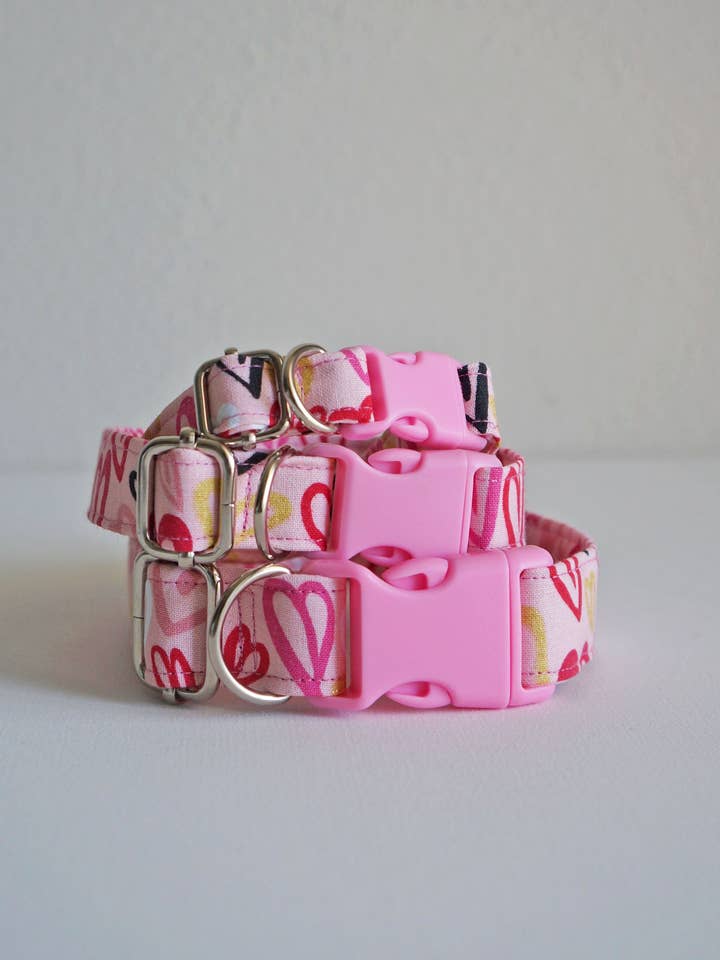 Heart Love Dog Collar for wholesale by kiwi & WILLOW