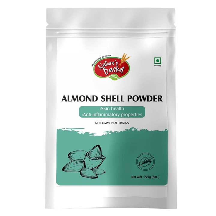 Natures Basket - Wholesale Protein/Superfood Powder - Nature's Basket Almond Shell Powder - 227 Grams