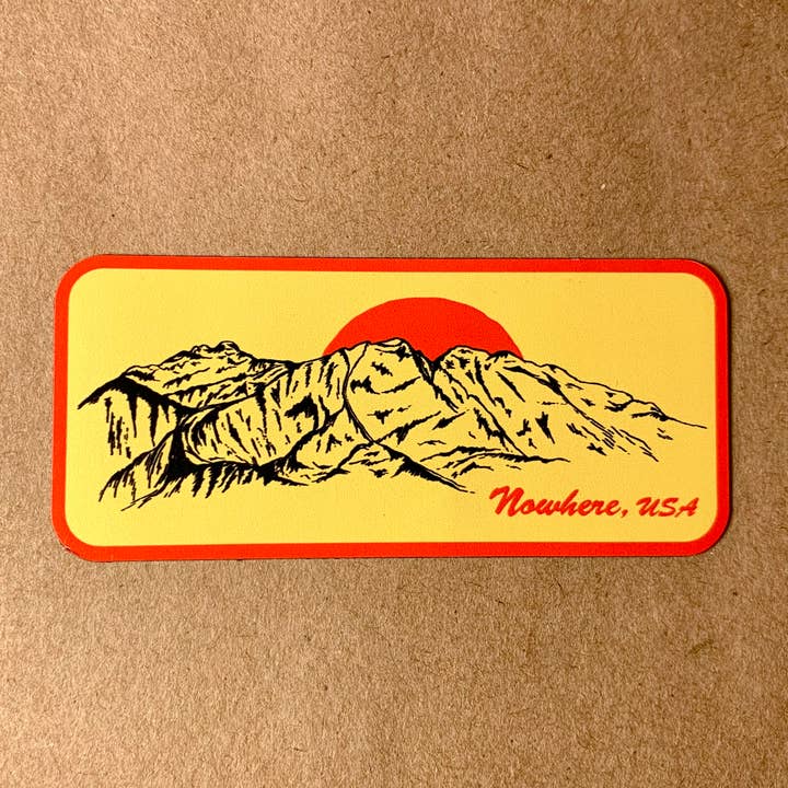 Nowhere, USA – Magnet for wholesale by Salted Teeth