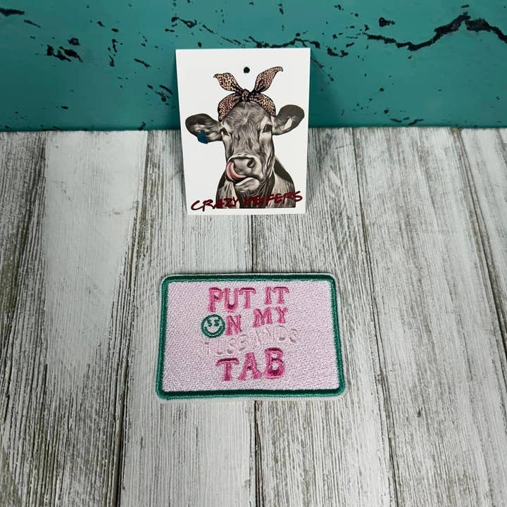 Crazy Heifers Wholesale - Wholesale Patch - Embroidered Statement Patches-Iron on V433