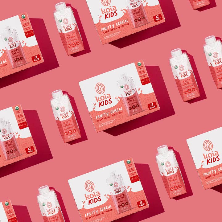 Koia - Wholesale Protein/Superfood Powder - Kids Fruity Cereal Protein Shake - 12pk Shelf Stable 6