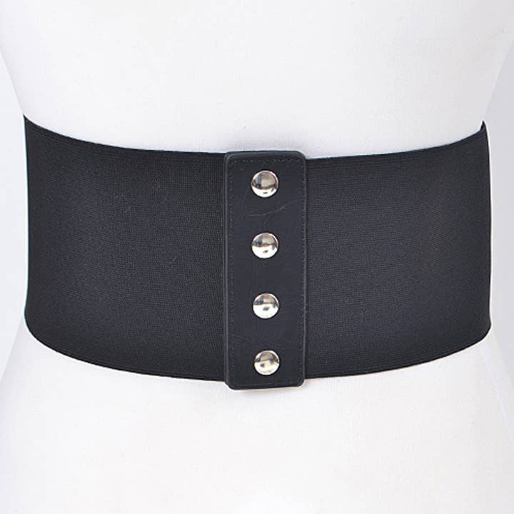 3AM BY H&D ACCESSORIES - Wholesale Corset - Women's - Corset Thick Belt With Red Rose Details