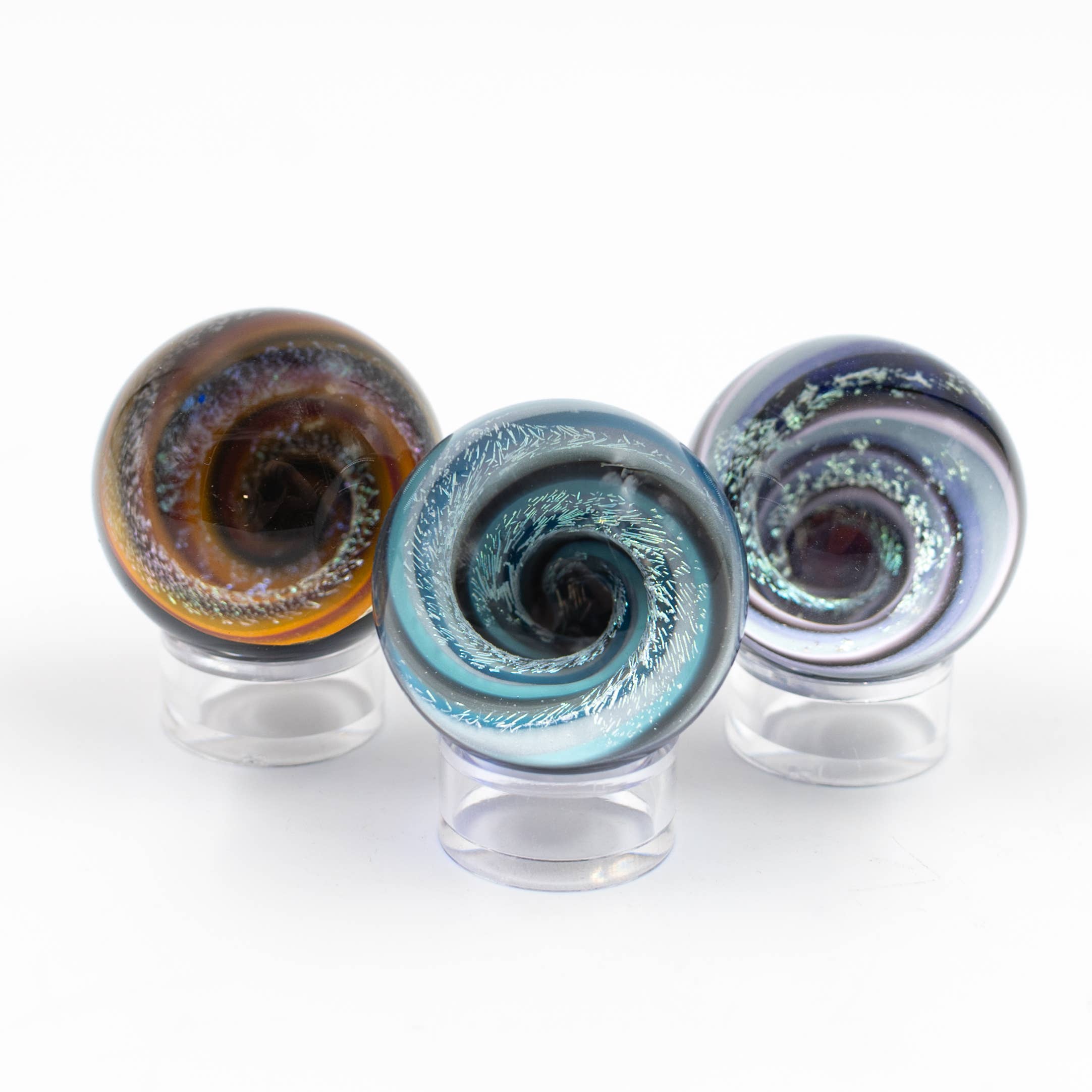 Boise Art Glass - Wholesale Tafelbladdecoratie - Vortex Glass Marble 1.5"4