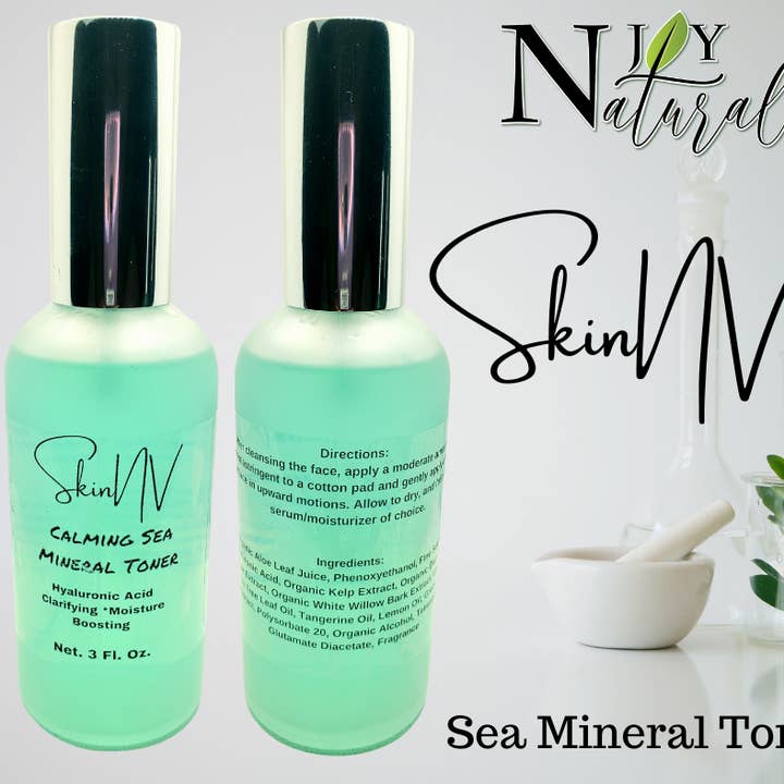 SkinNV Calming Sea Mineral Toner, 3 Oz. for wholesale by NJOY Natural