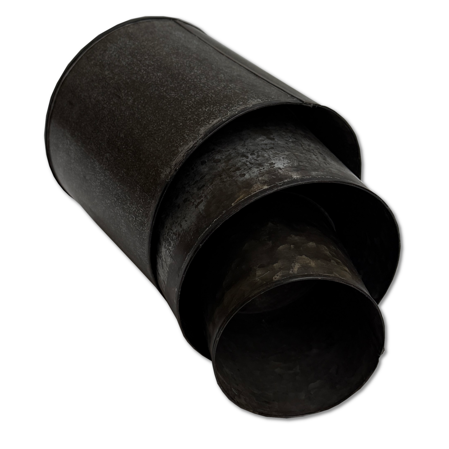 Nature and Style Wohnkultur Import GmbH - Wholesale Plant Pot - Metal cylinder set of 3 metal pots set for the garden4