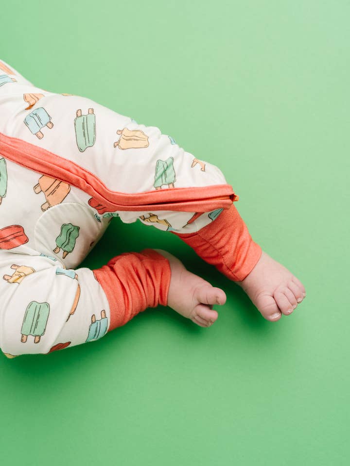 Little One Shop - Wholesale Sleepsuit - Baby - Summer Popsicles Bamboo Sleeper