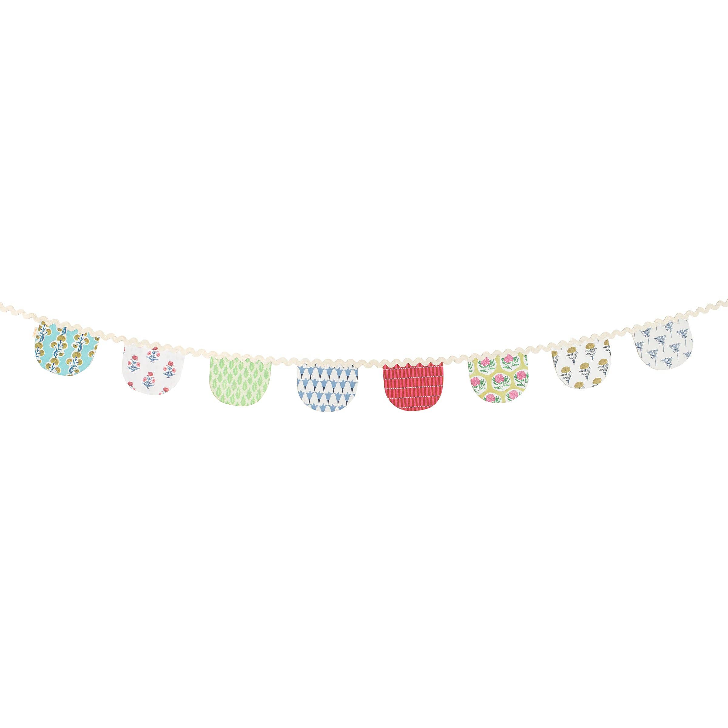 Meri Meri - Wholesale Bunting/Garland - Meri Meri x Molly Mahon Fabric Garland5