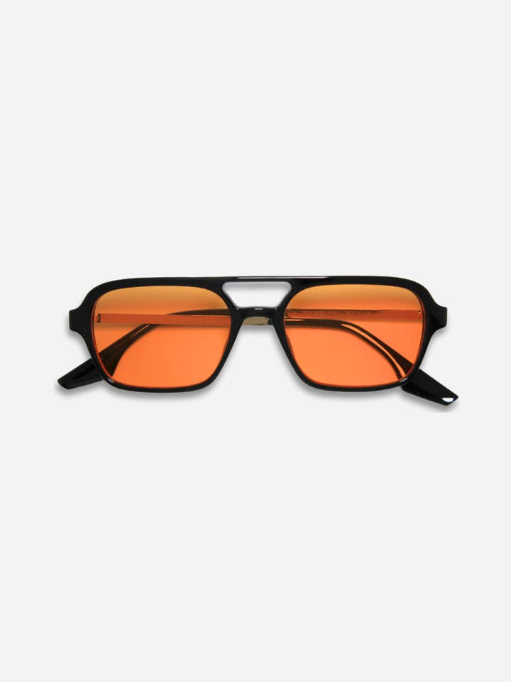 Ice Cube Oranje Gepolariseerde Zonnebril – Unisex UV-bescherming voor wholesale door INDY Sunglasses