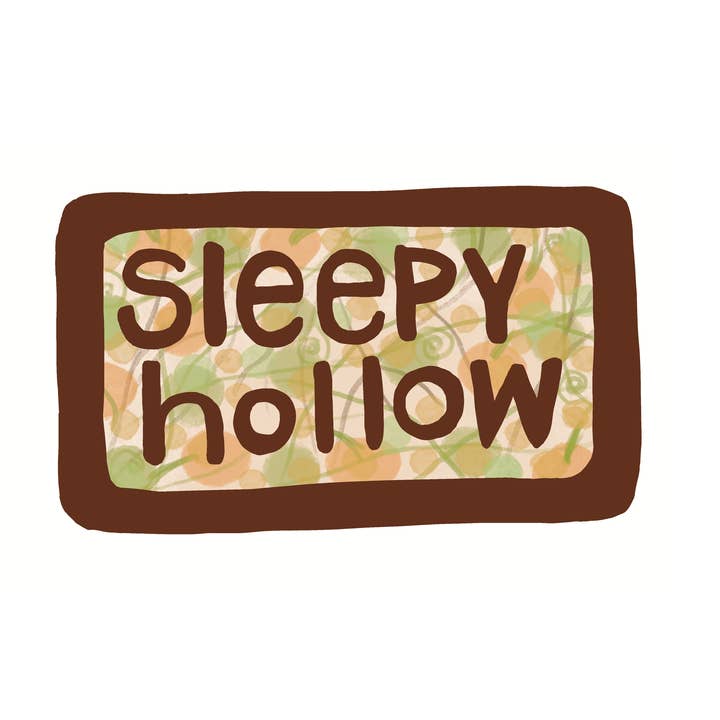 Destination: Sleepy Hollow New York - Magnet or Sticker for wholesale by Hudson Illustration Co - About Town Co