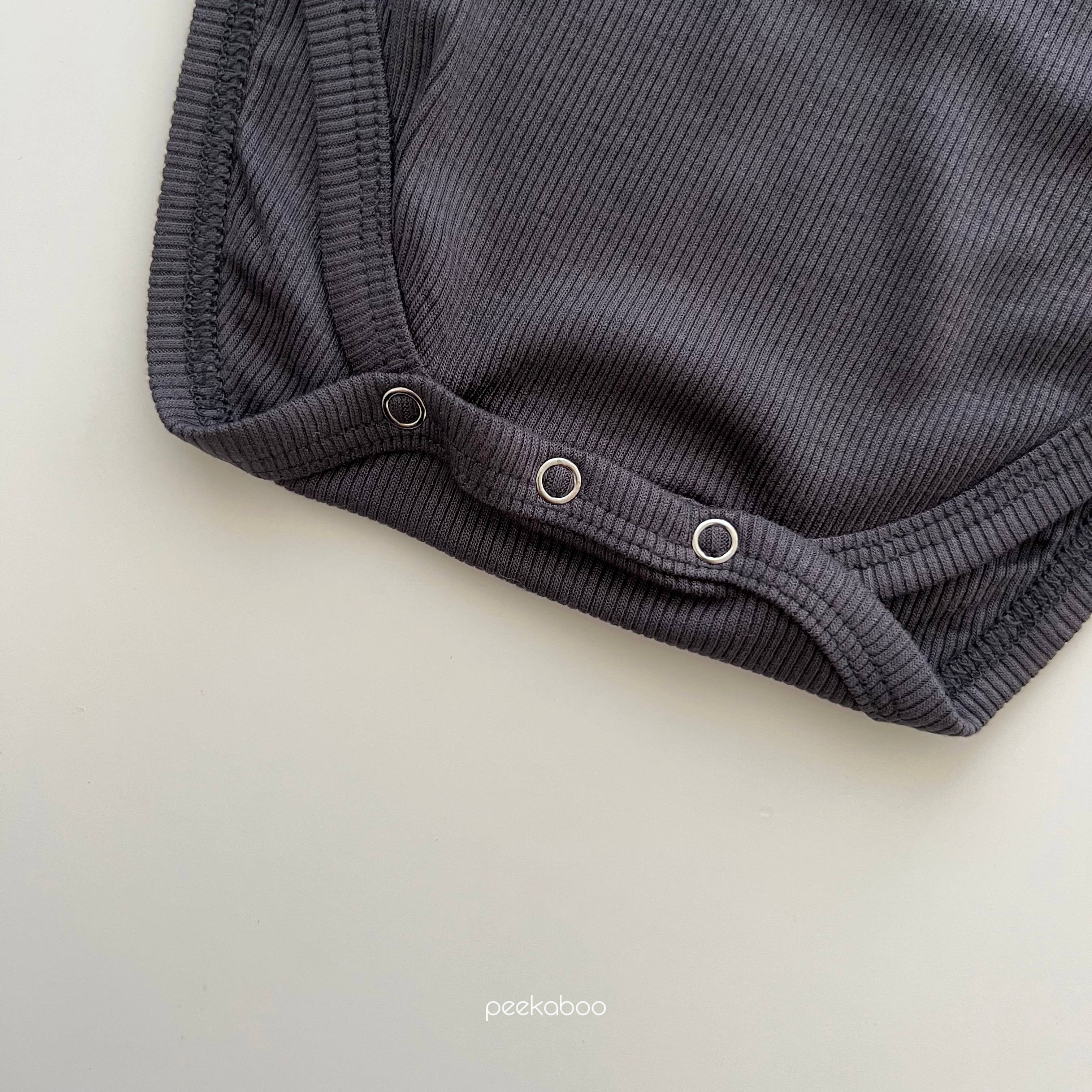 peekaboo - Vente Body (sans pieds) – bébé - Body bébé en coton côtelé sans manches | Body débardeur bébé8