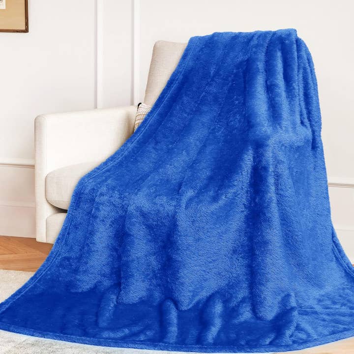 home mart goods - Wholesale Throw Blanket - 50" x 60" Super Soft Plush Cozy Warm Throw Blankets