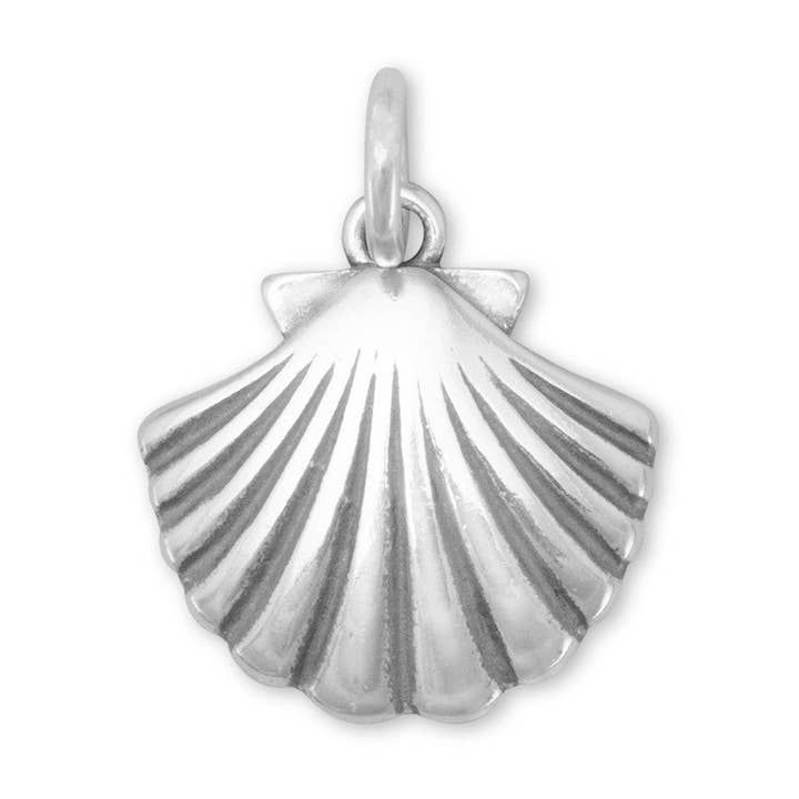 Clam Shell Charm for wholesale by Silver Stars Collection