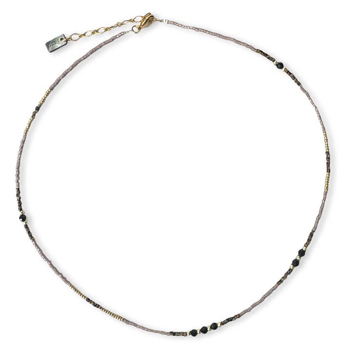 Jazu Jewellery – Colar com abas por atacado – Colares com contas e pedras semipreciosas10