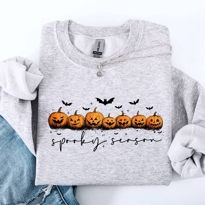 Stagione Spettrale, Zucche, Felpa di Halloween per la vendita all'ingrosso da parte di Refinery Number One LLC