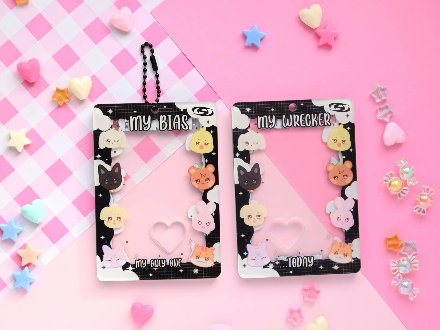 Kawineko - Wholesale Keychain - Women's - phorocard holder Ateez 2 windows kpop acrylic  keychain5