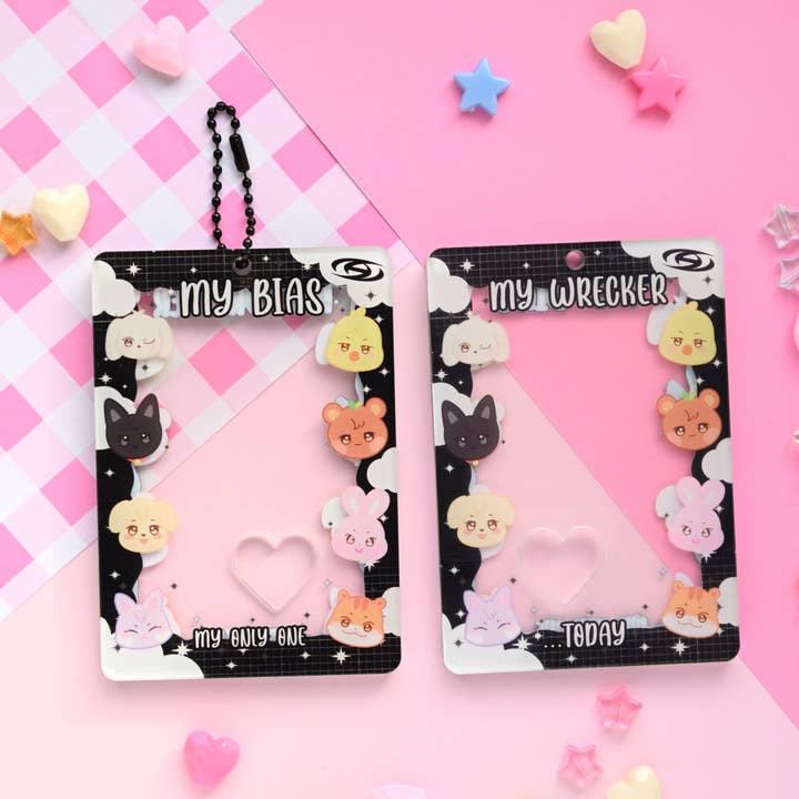 Kawineko - Wholesale Keychain - Women's - phorocard holder Ateez 2 windows kpop acrylic keychain5