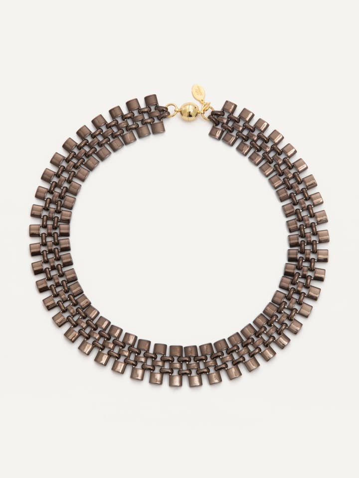 Zahara Ketting - Neushoorn voor wholesale door Melania Clara