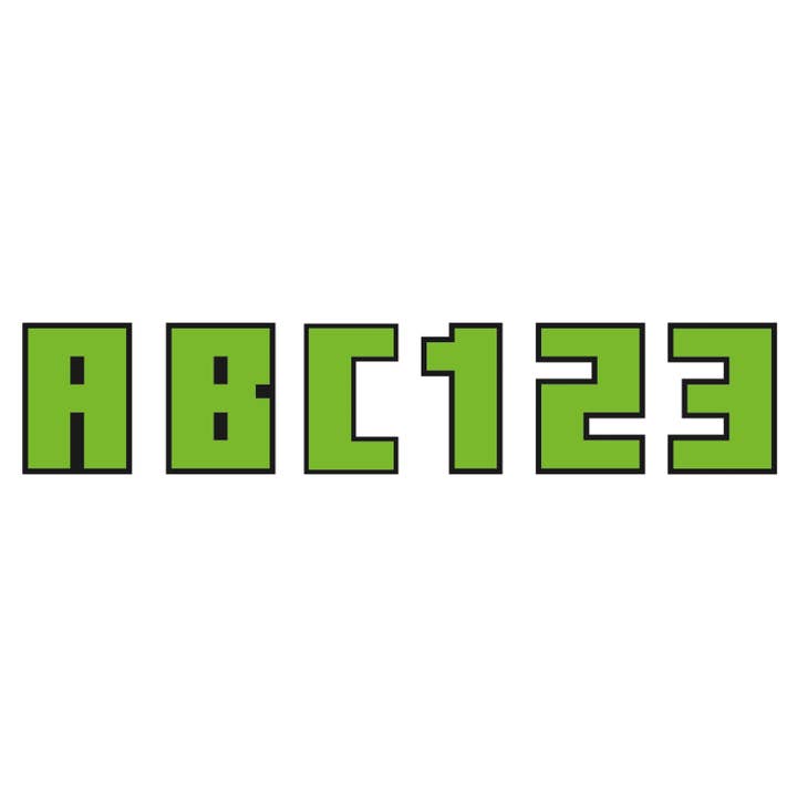 Eureka School Products - Wholesale Cutouts - Minecraft Deco Letters