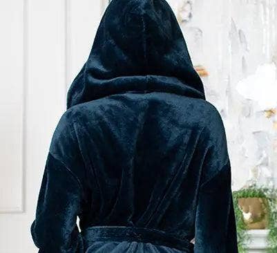 Lotus Linen - Wholesale Robe - Women's - Women’s Plush Hooded Robe - Spa-Worthy Comfort at Home14