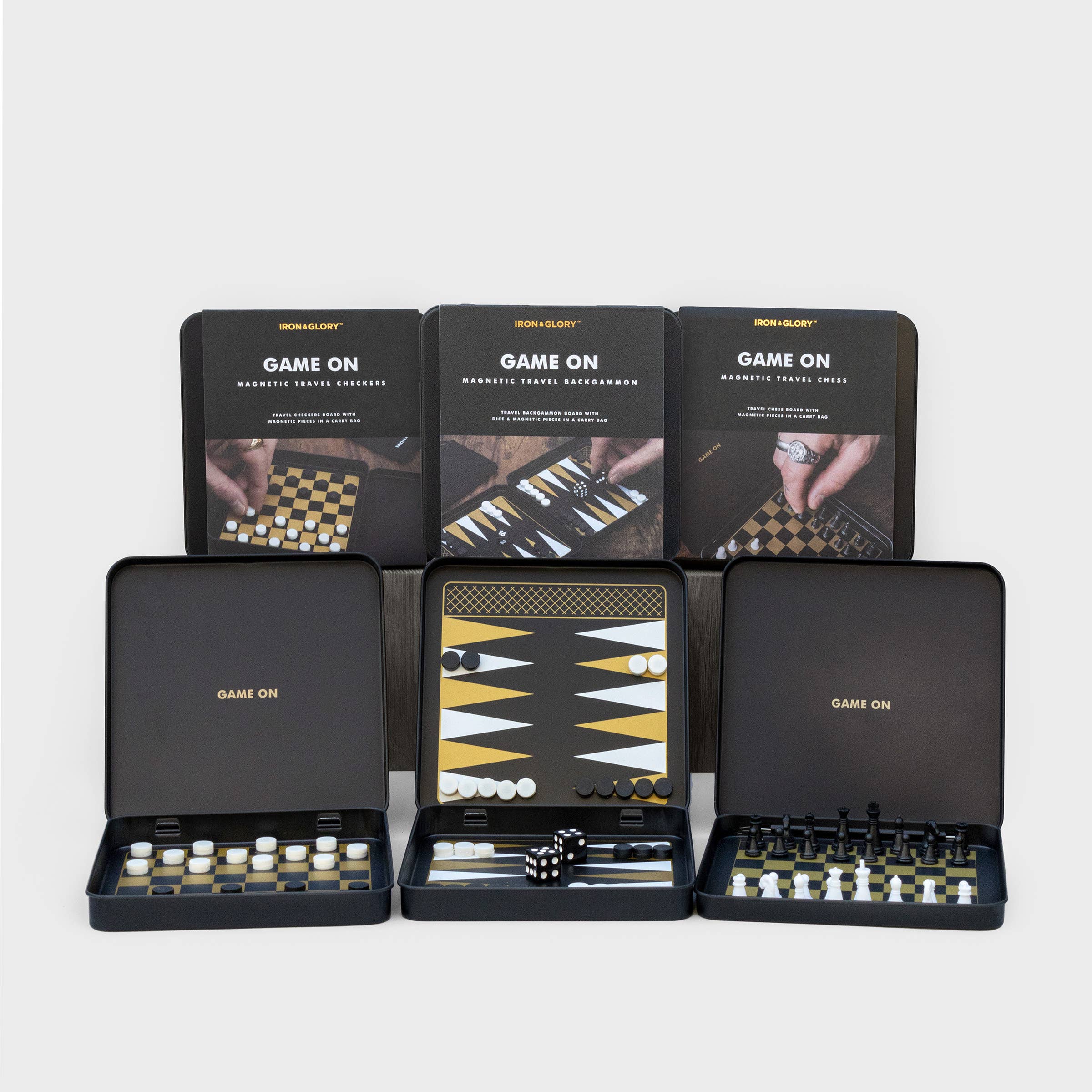 SUCK UK Ltd - USA - Wholesale Board Game - Game On - Magnetic Travel Chess Set4