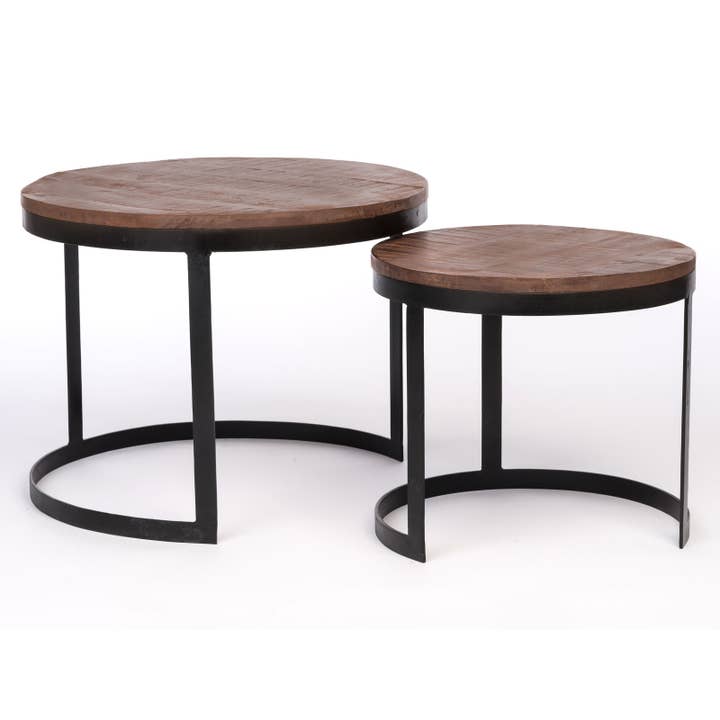 Voglrieder - Wholesale Coffee Table - Coffee table set of 2 side tables living room table round Aust31