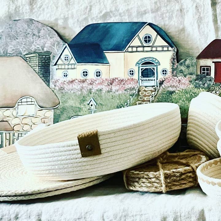 Artwork by Sandra Naufal - Vente Plateaux décoratifs - Plateau à corde1