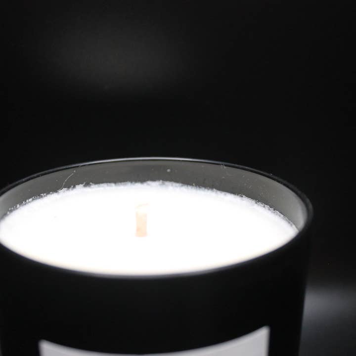 Moon Wax Candles - Wholesale Jar/Filled Candle - Orion's Belt Candle - Leather + Fresh Cut Wood1