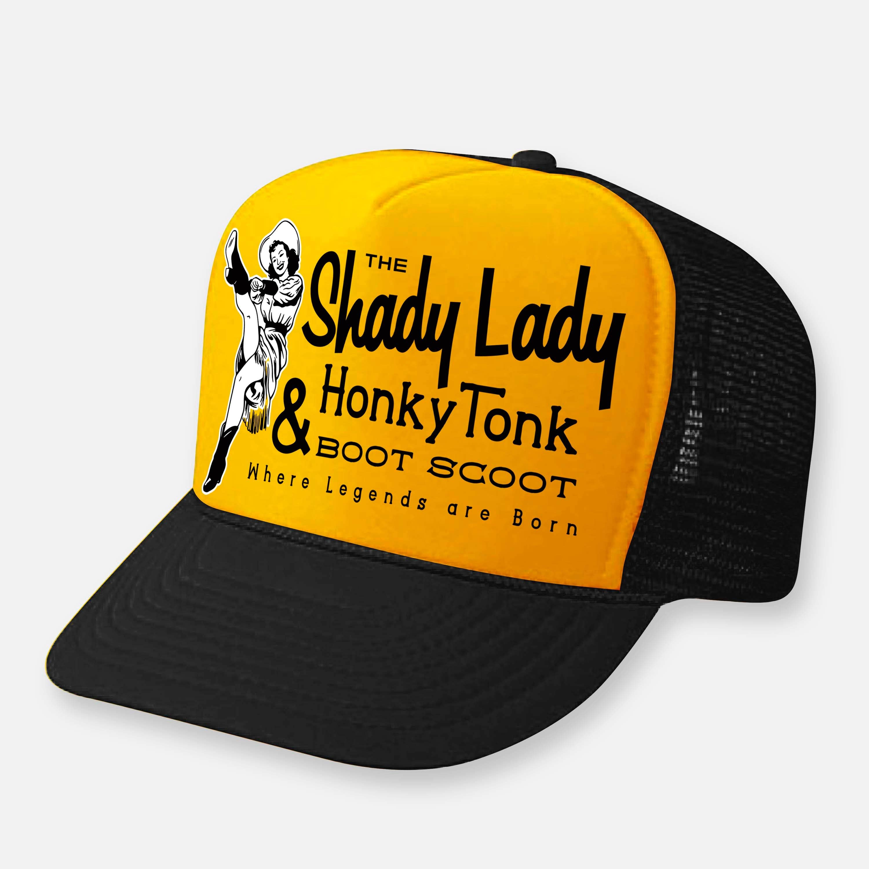 Webig Moto Company - Venta al por mayor Gorra trucker - Unisex - SOMBREROS THE SHADY LADY HONKY TONK10