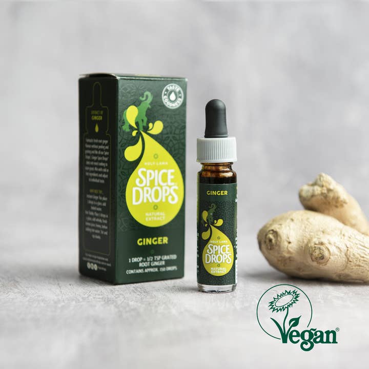 Estratto naturale di zenzero, gocce di spezie, olio essenziale, vegano per la vendita all'ingrosso da parte di Holy Lama Naturals