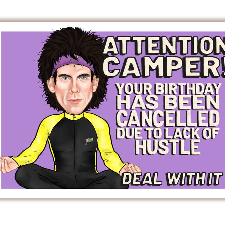 Heavyweights | Ben Stiller | Birthday Card for wholesale by GoochDoods