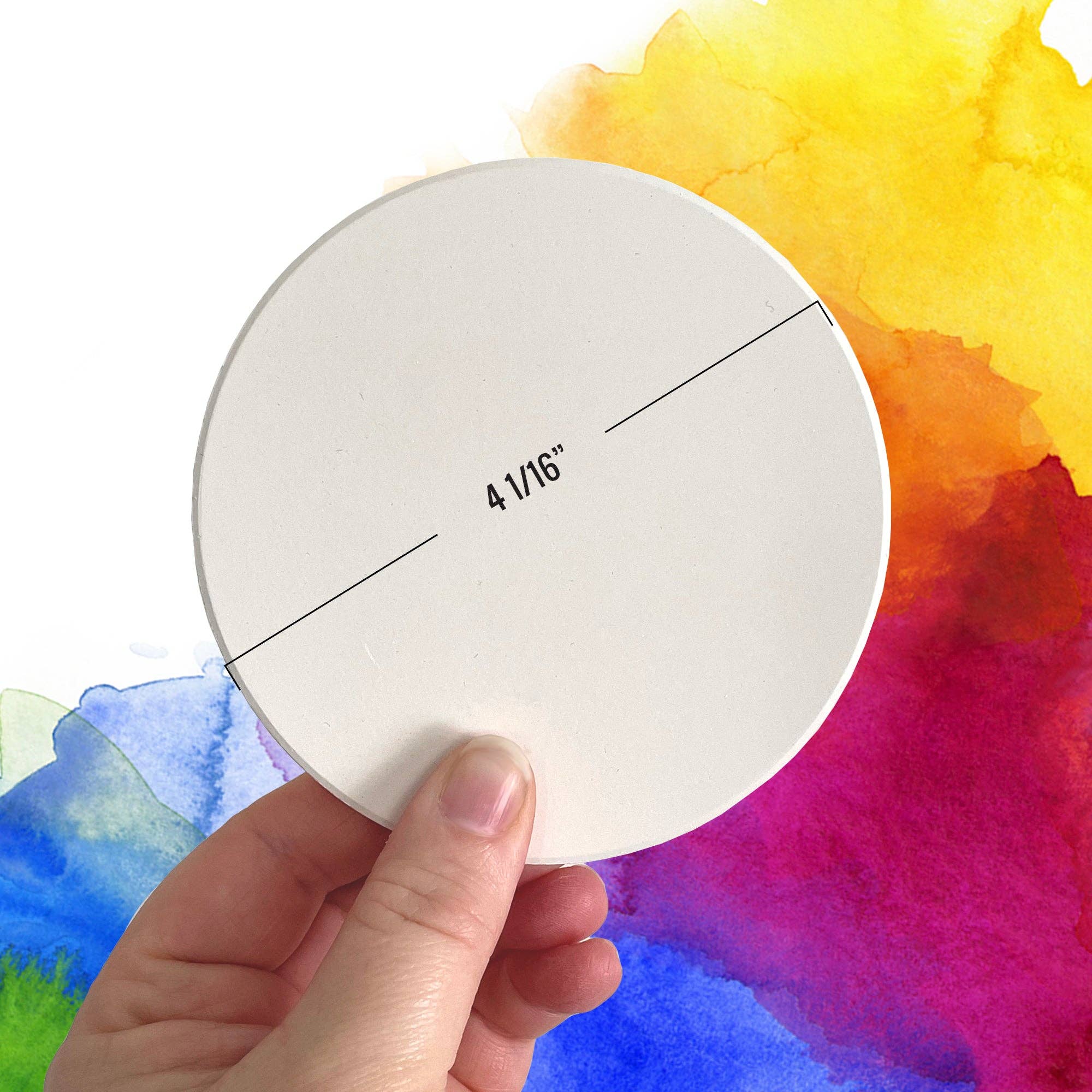 Pixiss – Kit de artesanato DIY por atacado – Pixiss Kit com 12 Bases Redondas de Cerâmica com Fundo de Cortiça1