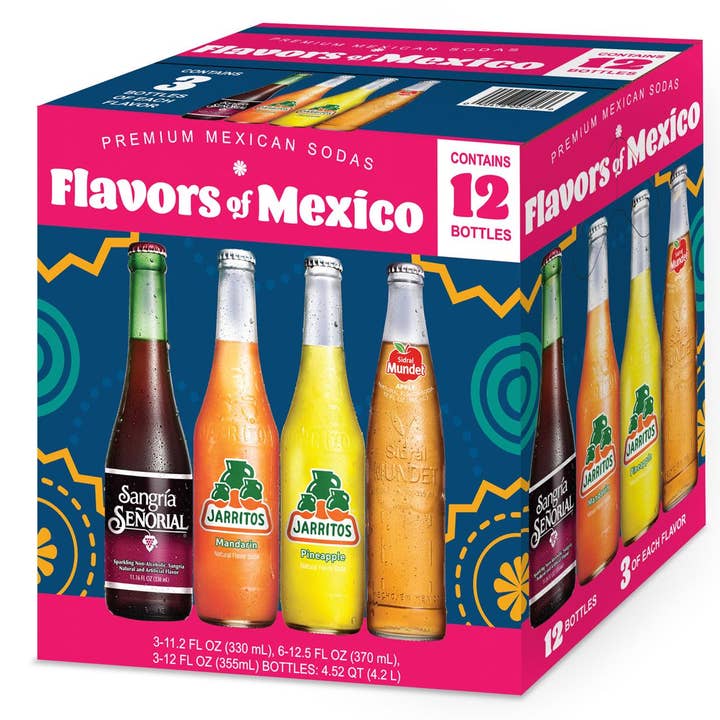 L&F Universal Goods - Wholesale Soda/Carbonated Drink - Jarritos Flavors Of Mexico Variety 12PK X 12.5 OZ0