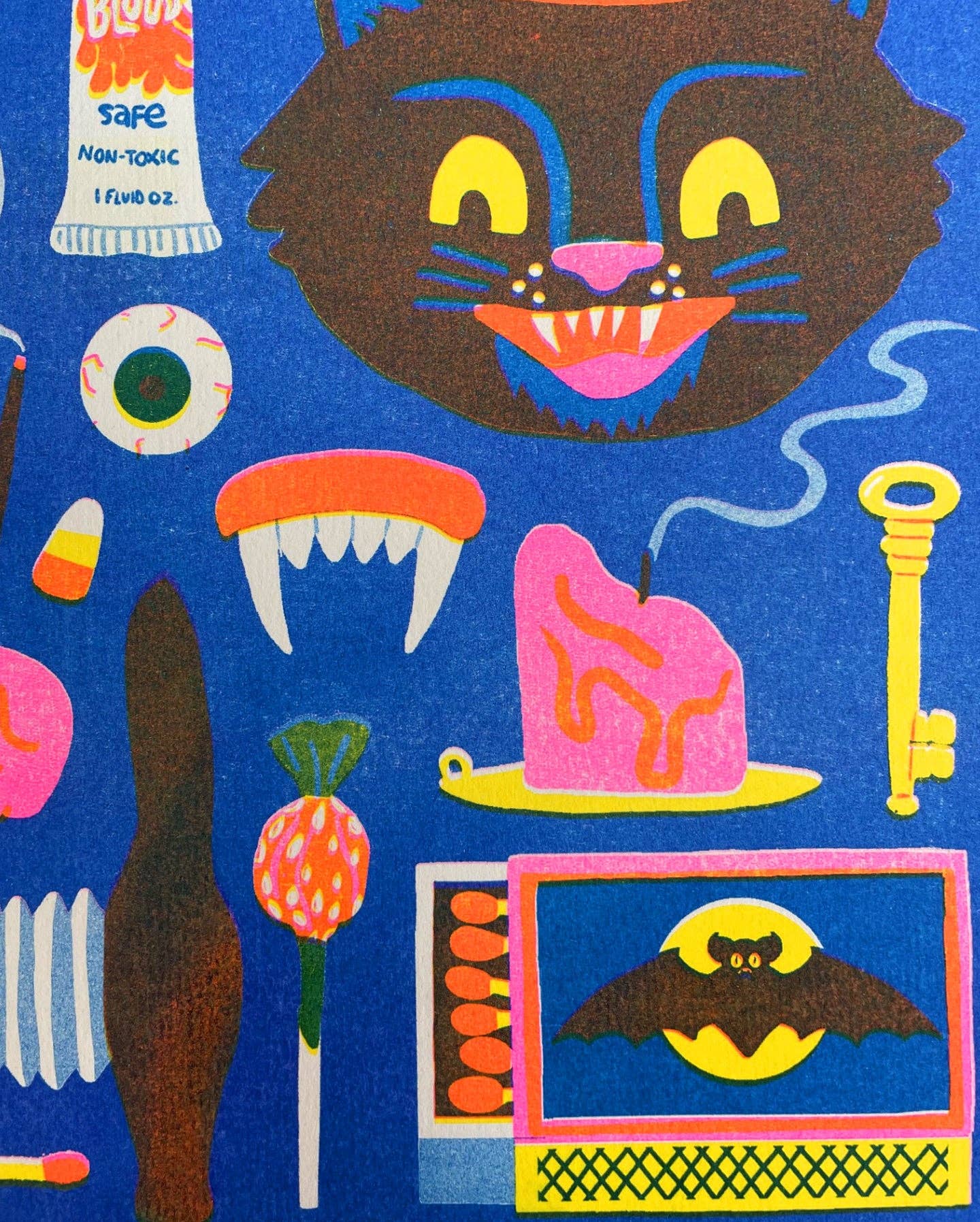 naomi wilkinson illustration – wholesale Art print – Halloween Print2